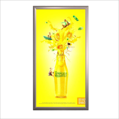 LED Clip On Wall Frame - Acrylic & Aluminum, Custom Sizes for Indoor/Outdoor Use, Waterproof & Power-Saving Design