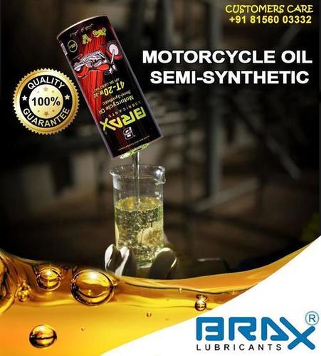 Brax Bike Engine Oil - 900 ml 4-Stroke Semi Synthetic 20W40 | Engine Oil and Lubricants
