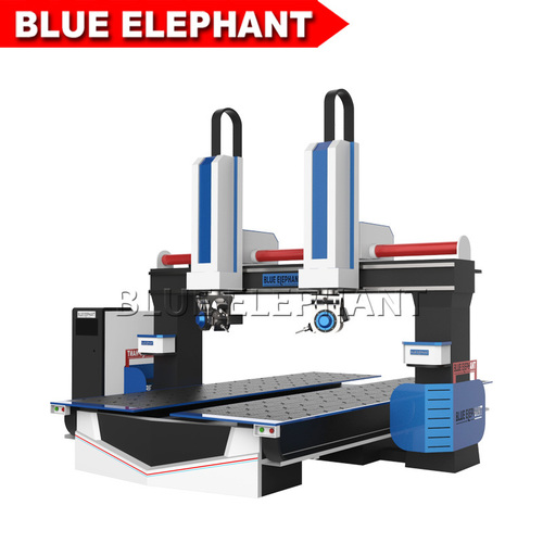 Jinan Ele New Machine 5 Axis 1224 Cnc Router With Yaskawa Servo Motor Dimension(l*w*h): 1220*2440*1000 Millimeter (Mm)
