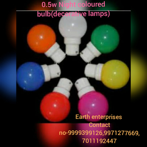 0.5W Colored LED Bulb