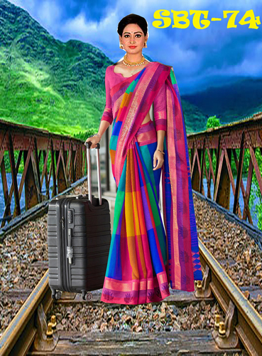 New silk Printed saree