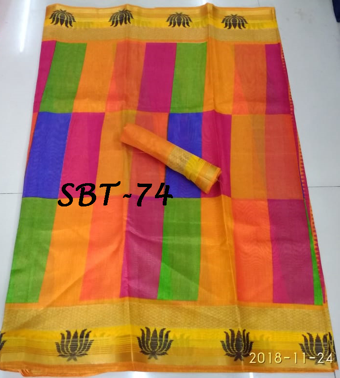New silk Printed saree