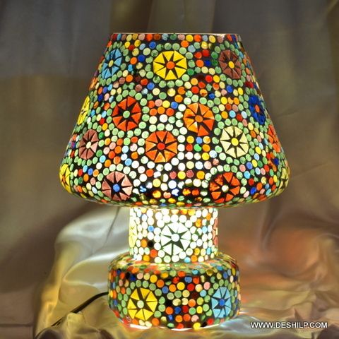 MULTI MOSAIC BIG TABLE LAMP