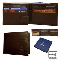 Leather Bifold Wallet For Men