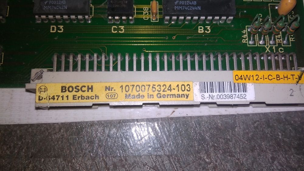 BOSCH CNC SYSTEM PCB CARD