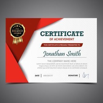 Foil Printed Certificates