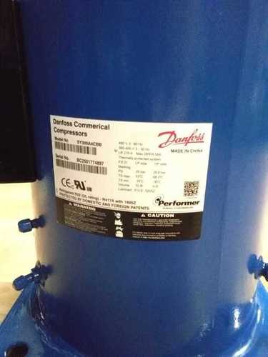 Blue Danfoss Scroll Compressor Sy300