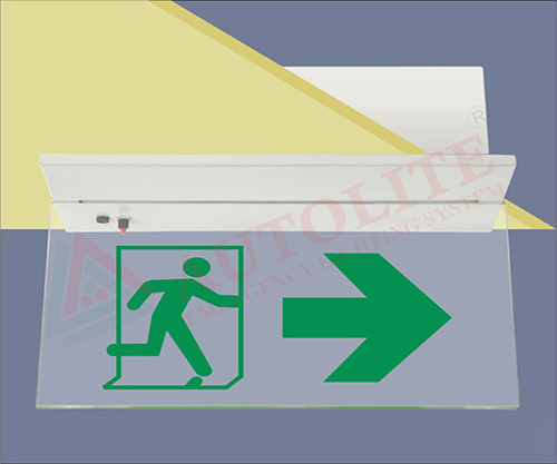 Commercial Sleek Exit / Egress (Edgelit) Lights