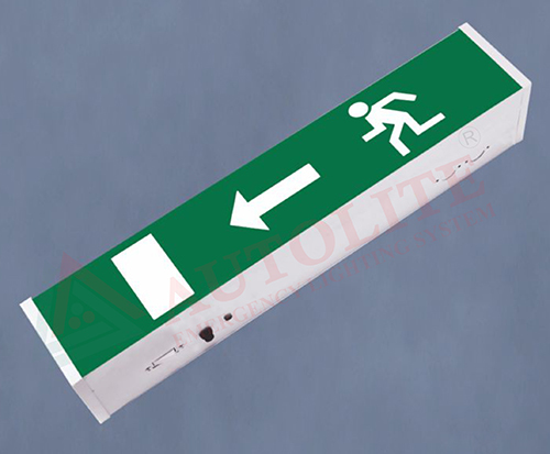 Led Maintained Exit Lights Body Material: Metal Sheet