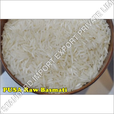 White Pusa Basmati Raw Rice