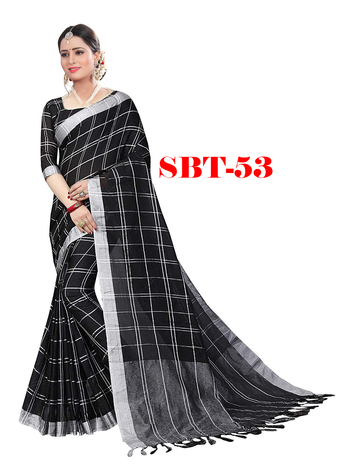 Woman New silk saree