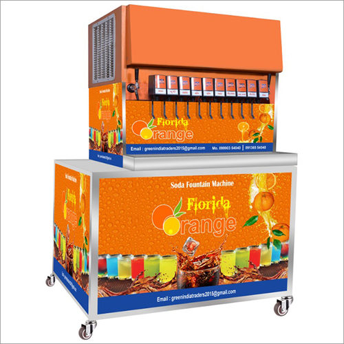 12 Flavour Soda Machine Inbuilt Water Tank