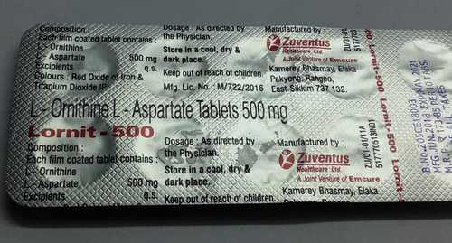 L-Omithine L Aspartate Tablets General Medicines