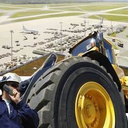 Ground Support Equipment Solid Resilient Tyres Diameter: 30-32 Inch (In)
