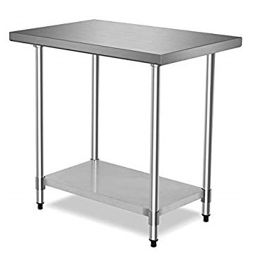 Stainless Steel Commercial Work Food Prep Table