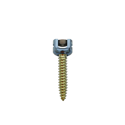Yellow And Blue Polyaxial Screw (6Mm Rod)