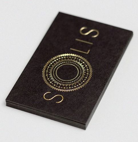 Gold & Silver Foiling Business Cards