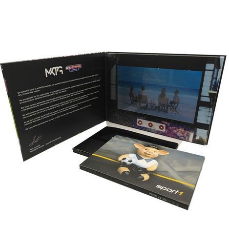 LCD Video Brochure
