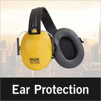 Ear Protection - ABS Plastic, 100mm x 80mm x 50mm , Yellow with 25dB Noise Reduction Rating