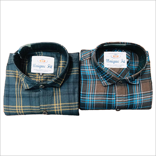 Mens Casual Check Shirt