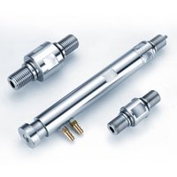 Plunger Rod - Stainless Steel, Polished Finish | High Hardness 50-55 Hrc, Metric Thread, High Tolerance, 100 Bar Operating Pressure