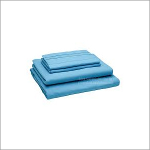 Hospital Bedsheet - 100% Cotton, Plain Design , Washable with Wrinkle Resistance and Colorfast Attributes for Smooth Comfort