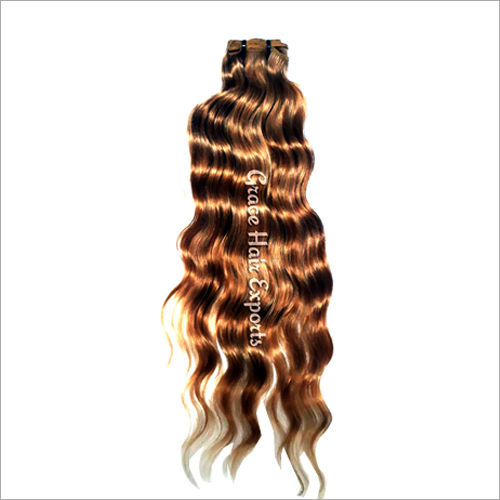 Deep Wavy Brown Hair Extension