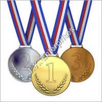 Golden And Silver Army Custom Medal