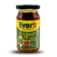200 Gram Mango Pickle - 200g Glass Jar, Spicy Flavor With Mustard Oil, 18 Months Shelf Life | 24 Units Per Carton, Round Pieces, Rich In Carbohydrates