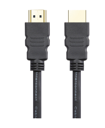 High Speed HDMI Cable With Ethernet For Chromebooks, Laptops - PVC Copper, Black, 1-20m | 10.2Gbps, 4K@30Hz, Durable, Reliable, Easy Connect