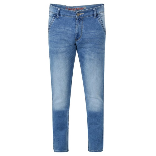 Denim Jeans - Denim, 41-42 Inch Length, Waist Size 28-38 | Sky Blue, Breathable, No Fade, Washable, Regular Fit, Straight Style