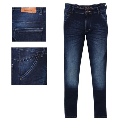 Dark Blue Denim Jeans