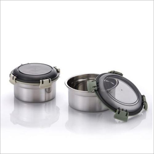 Medium Stainless Steel Sealed Container