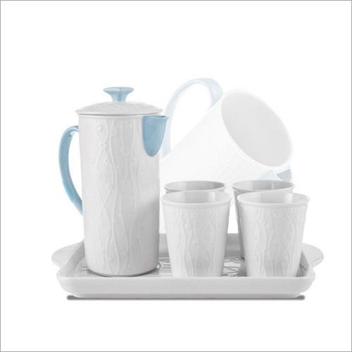 Jug and Water Glass Set