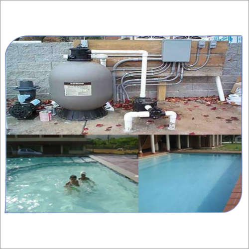Swimming Pool Water Filtration Plant