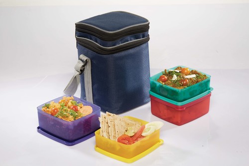 Tiffins - PVC Plastic, 3-10 Inch Size, 3-10 Millimeter Thickness | Versatile and Durable Storage Solution for Meals