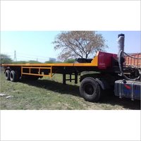 40 Feet Tipping Flatbed Trailer Length: 13  Meter (m)