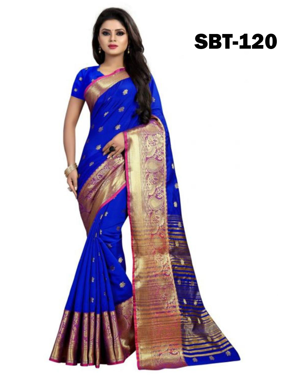 COTTON SILK SAREE