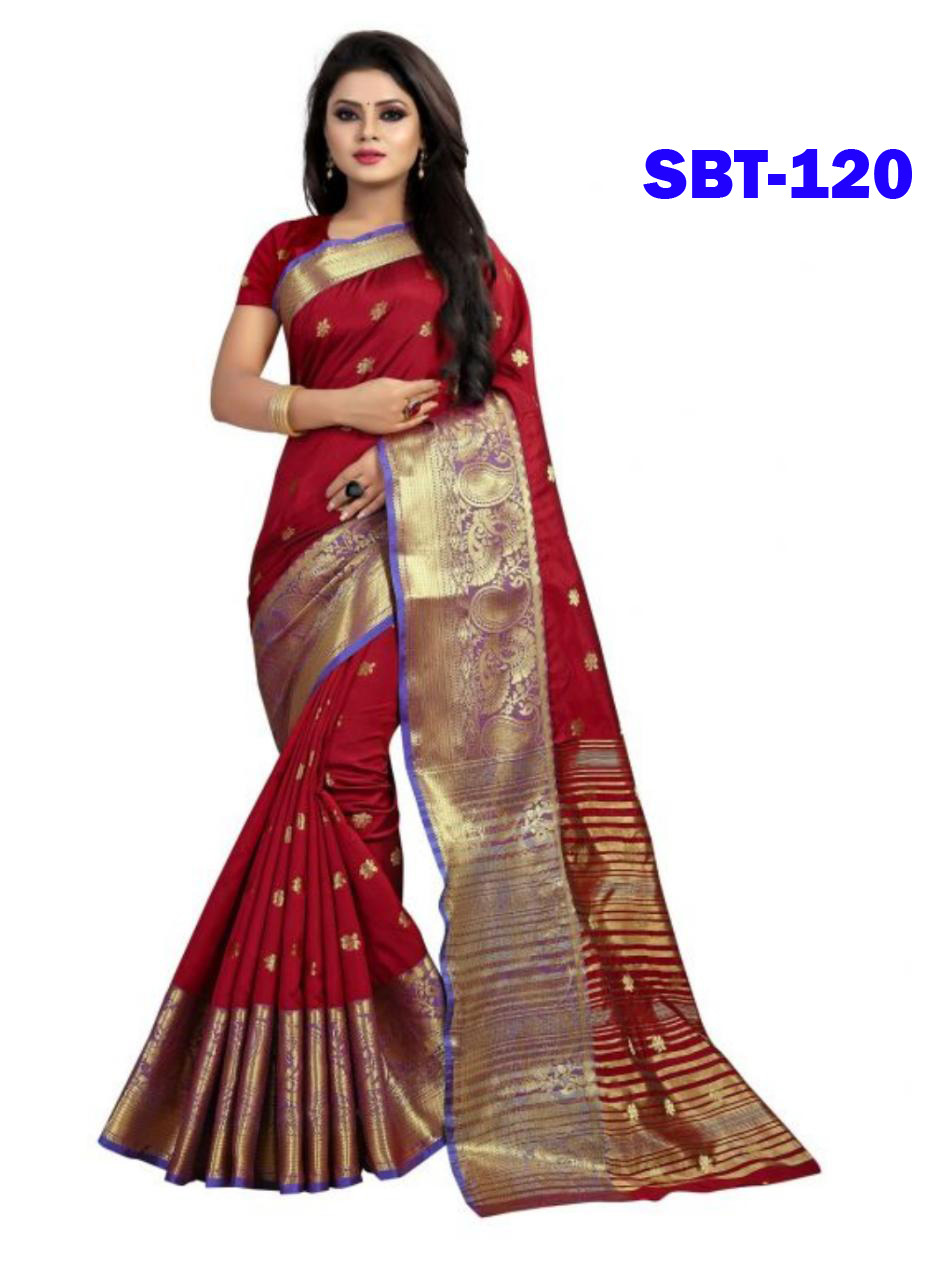 COTTON SILK SAREE
