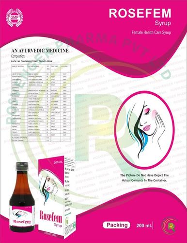 Rosfem Syrup - Age Group: Suitable For All Ages