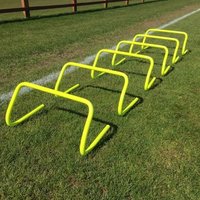 Multicolour Apg Bright Colourful & Offers High Visibility Strong Pvc Agility Hurdles, Size: 6