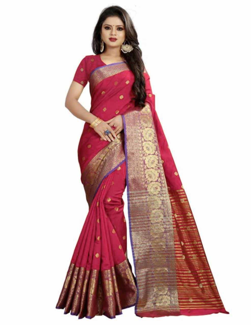 BAHUBALI COTTON SILK SAREE