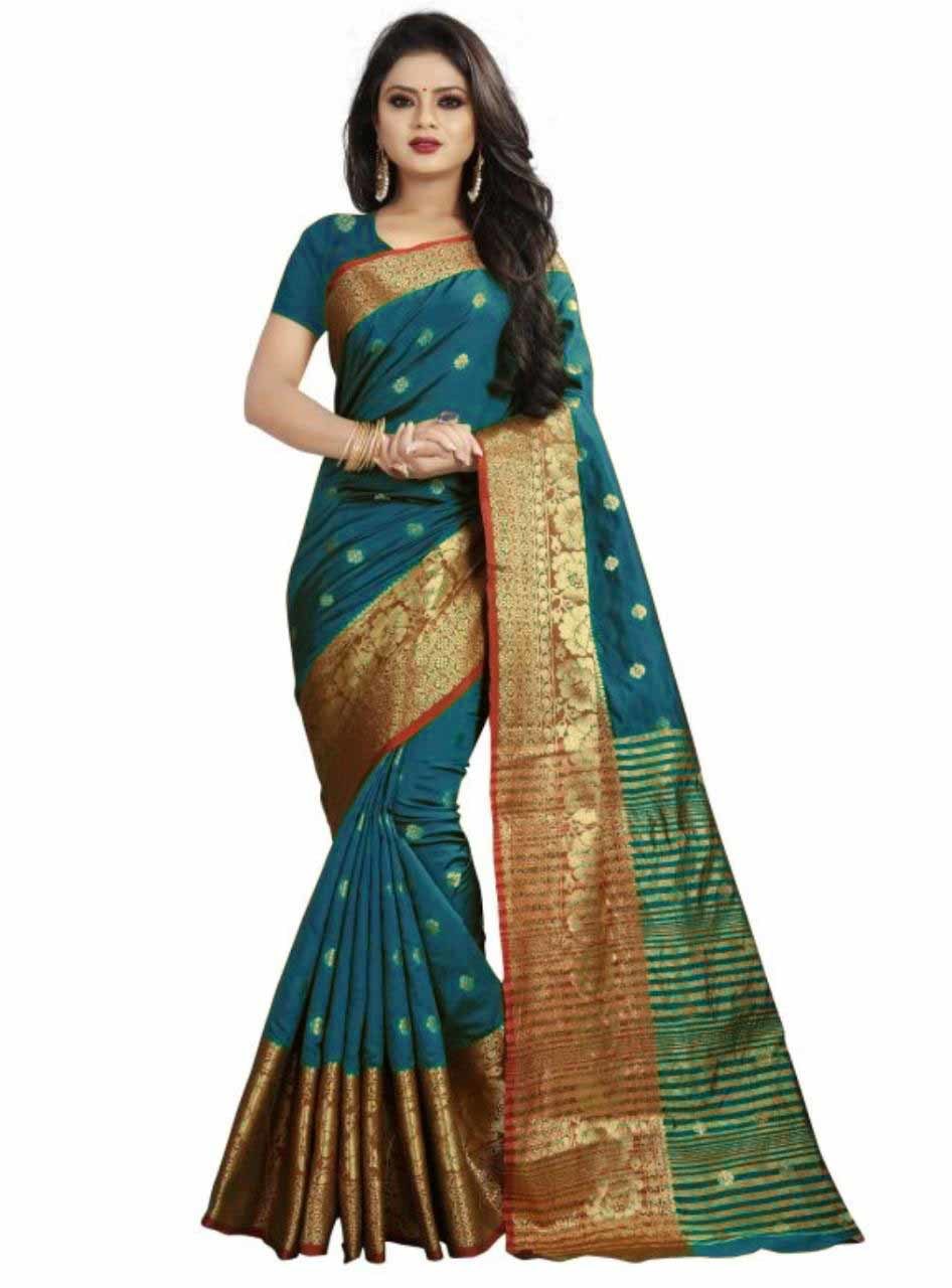BAHUBALI COTTON SILK SAREE