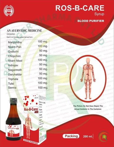 BLOOD PURIFIER By ROSVENGER PHARMA PVT. LTD.