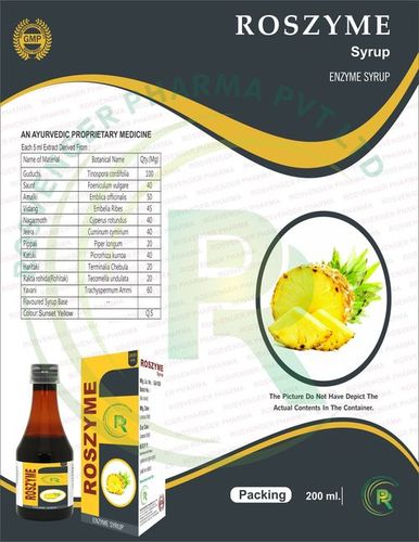 Enzyme Syrup - Age Group: Suitable For All Ages