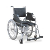 Aluminum Commode Wheelchair