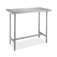 Silver Steel Stainless Dining Table Shape Rectangular