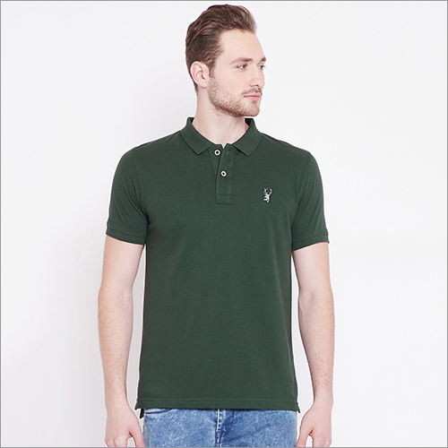 Mens Polo T-shirt - 80% Cotton 20% Polyester , Short Sleeve, Plain Pattern, Available In Multiple Colors And Sizes