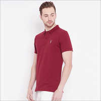 Designer Mens Polo T Shirt - 80% Cotton, 20% Polyester | Available In Sizes M, L, Xl, Xxl, Features Short Sleeves, Polo Collar, Plain Pattern In Multiple Colors