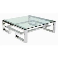 Round Stainless Steel Dining Table